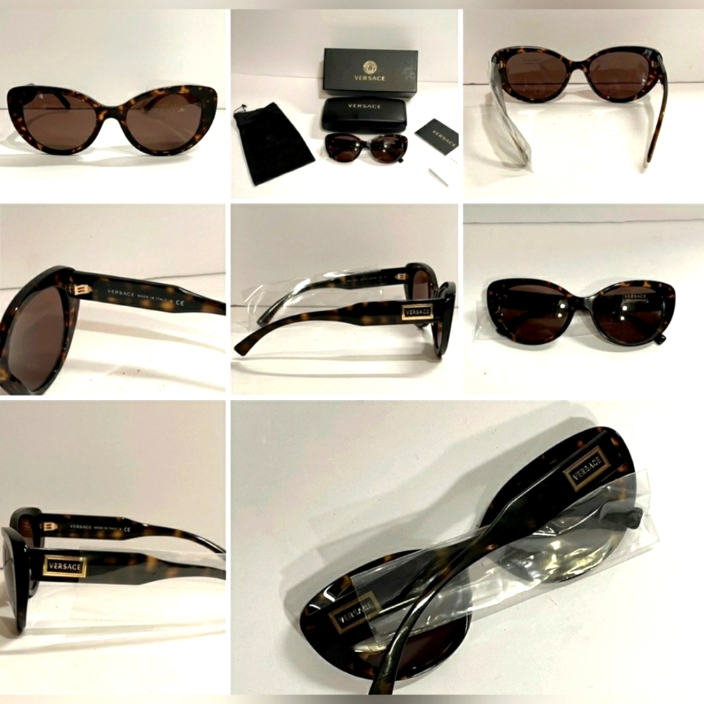 Authentic Versace Women's Cat Eye Sunglasses